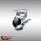 Service Caster 4 Inch SS Glass Filled Nylon Swivel Caster with Roller Bearing and Brake SCC SCC-SS30S420-GFNR-TLB - alternate 4